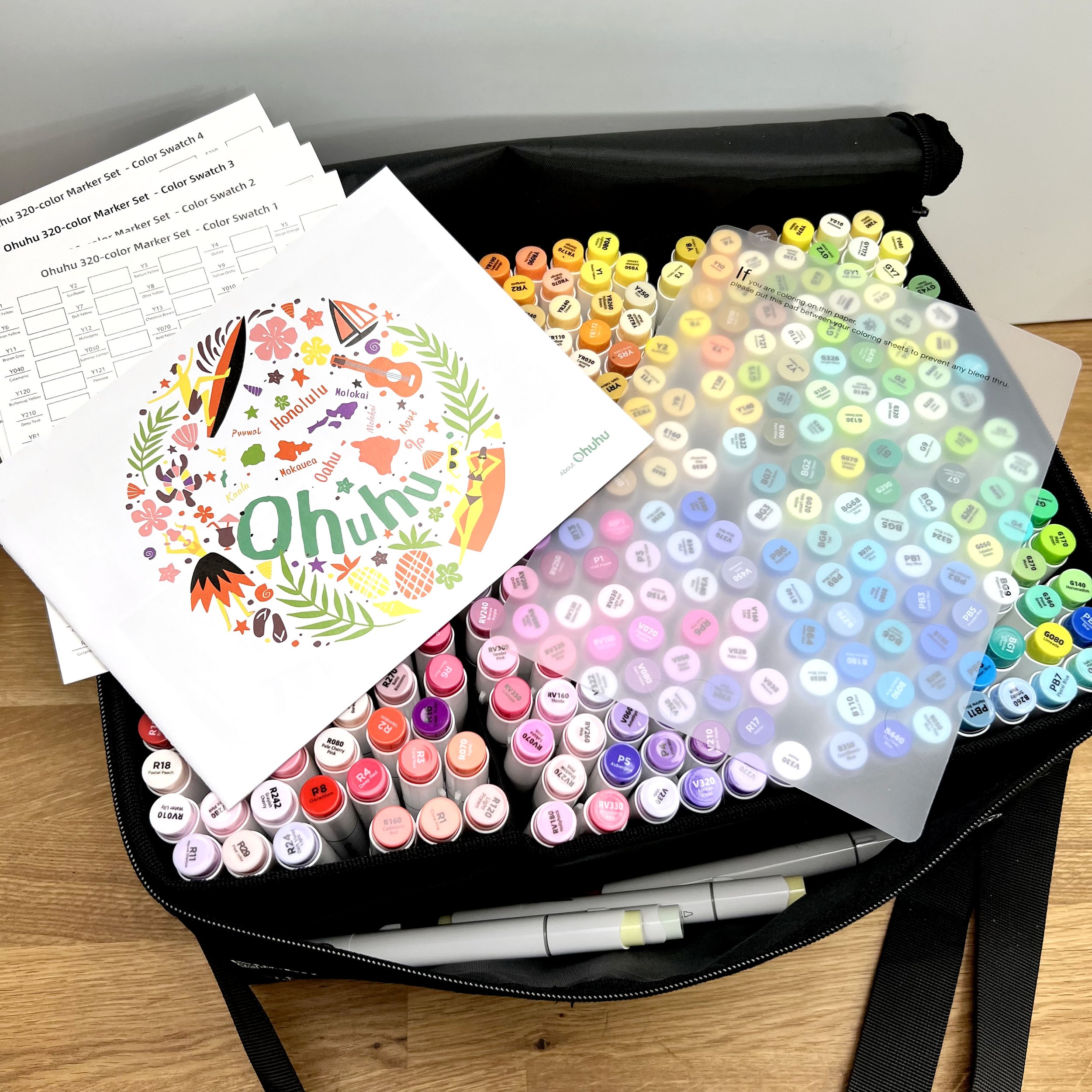 Unboxing Ohuhu Markers: Ordering and Packaging Review — Marker Novice